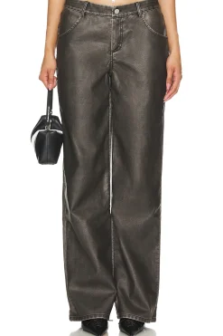 Women superdown Pants>Rachel Faux Leather Pant