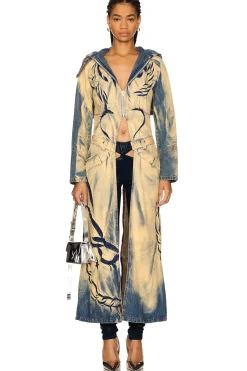 Women Masha Popova Jackets & Coats>Racing Coat With Stars