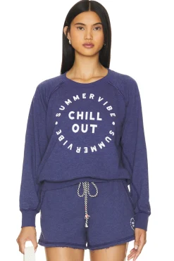 Women SUNDRY Loungewear>Raglan Sweatshirt