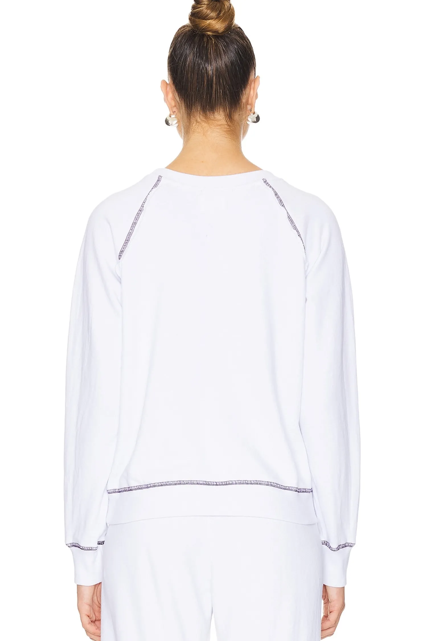 Women SUNDRY Matching Sets|Loungewear>Raglan T Ski Day Sweatshirt