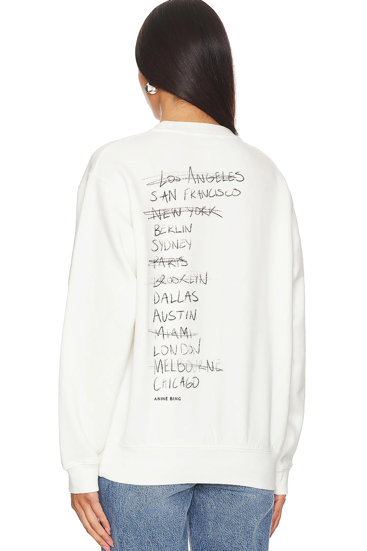 Women ANINE BING Loungewear>Ramona Sweatshirt Doodle