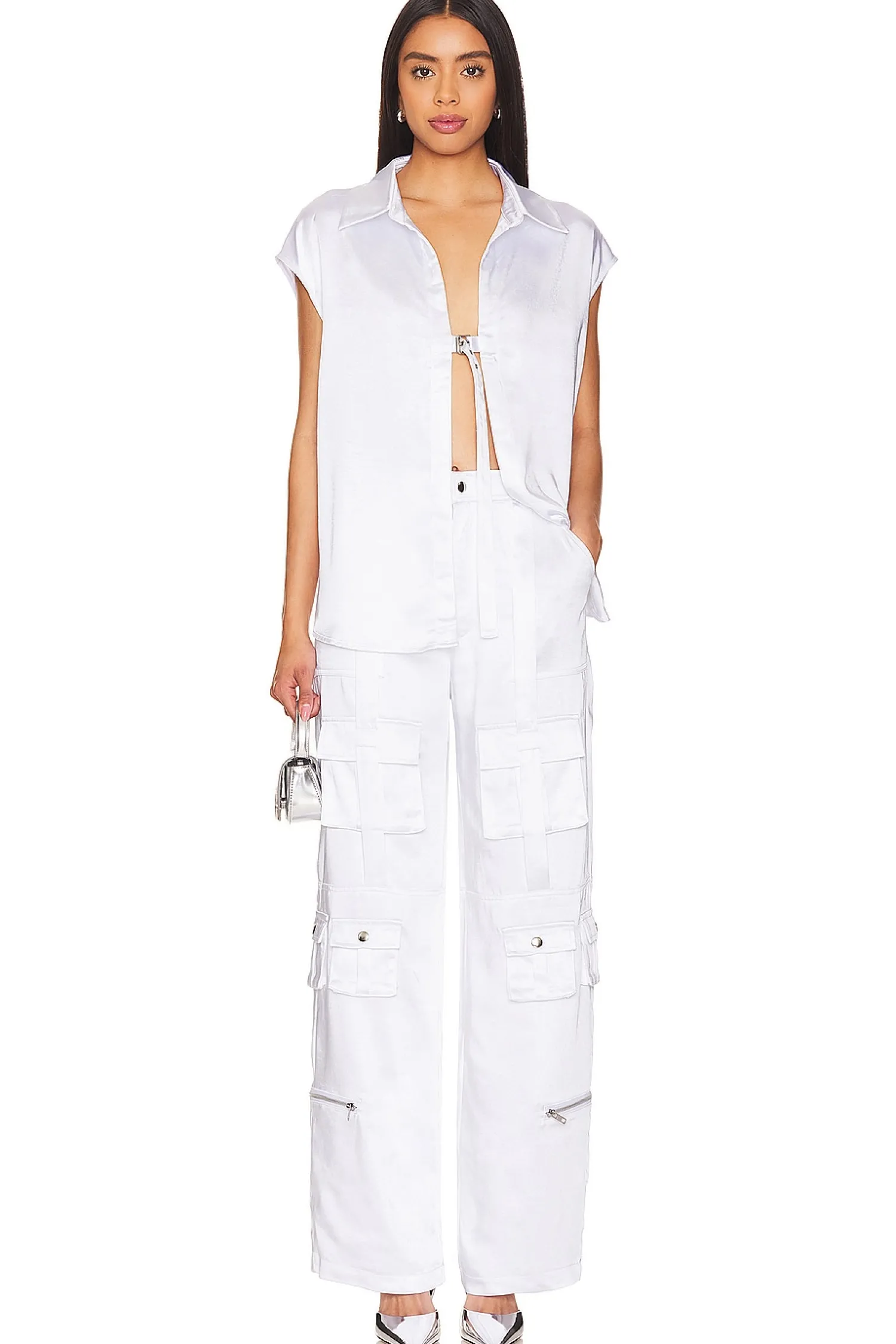 Women BY.DYLN Pants>Randy Cargo Pants