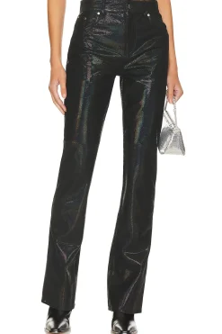 Women NBD Pants>Raquel Leather Pant