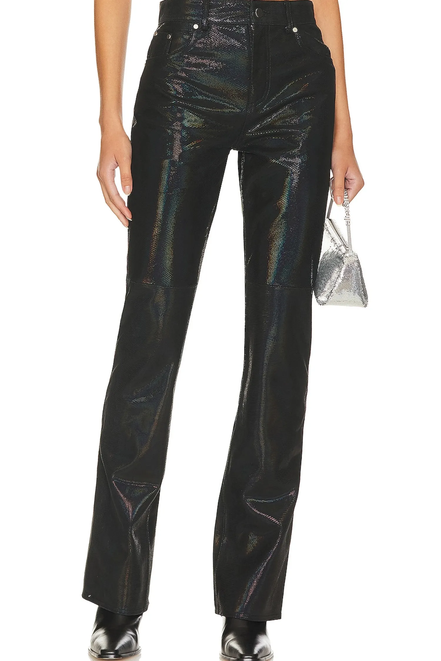 Women NBD Pants>Raquel Leather Pant