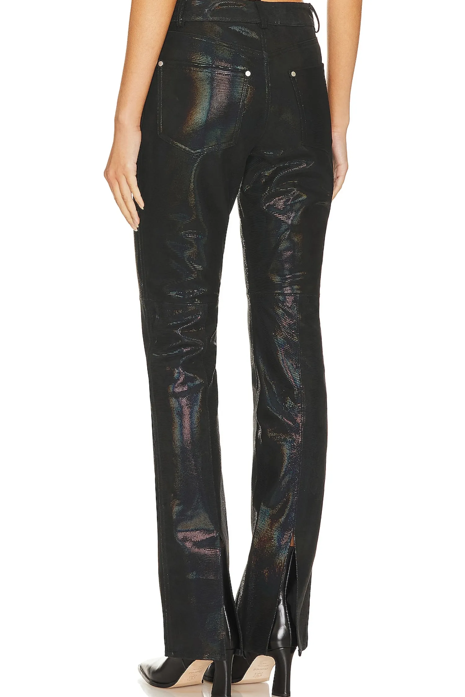 Women NBD Pants>Raquel Leather Pant