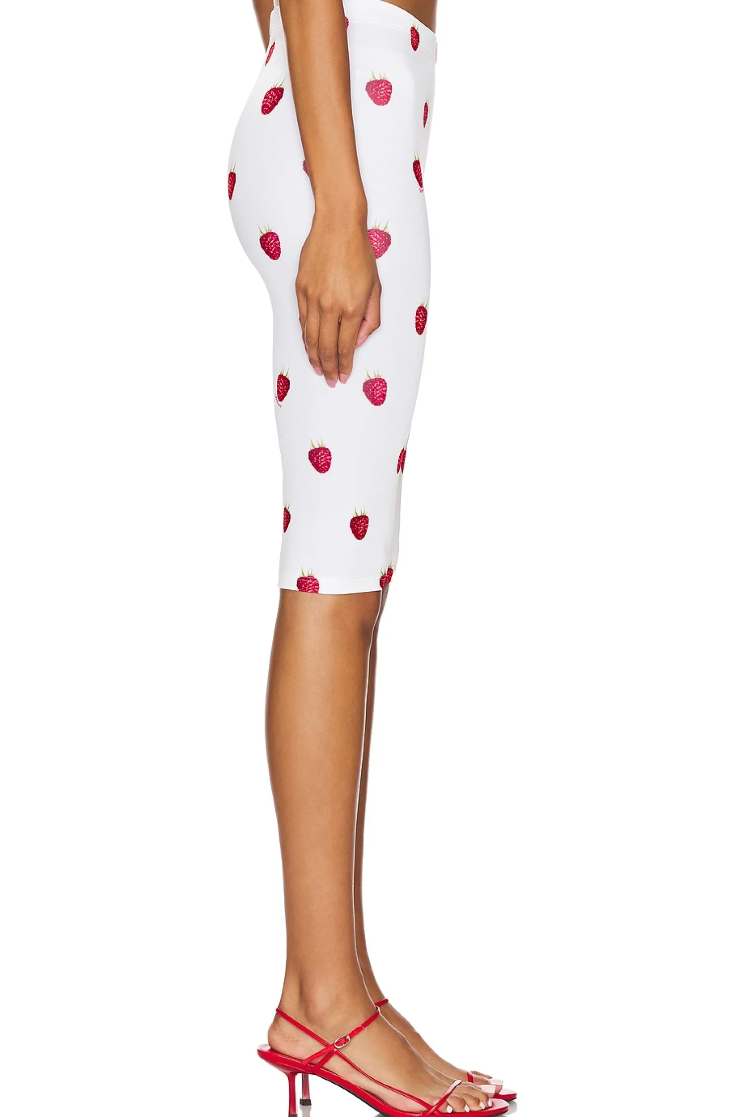 Women FIORUCCI Pants|Matching Sets>Raspberry Print Biker Shorts
