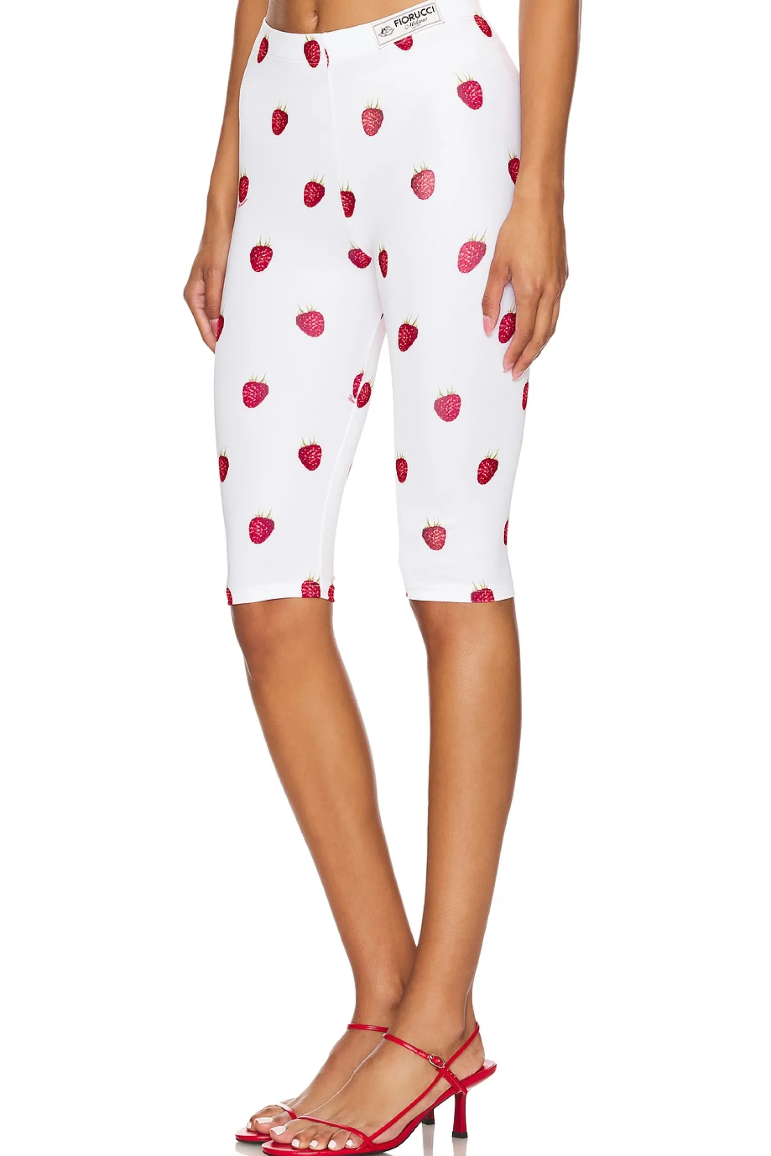 Women FIORUCCI Pants|Matching Sets>Raspberry Print Biker Shorts
