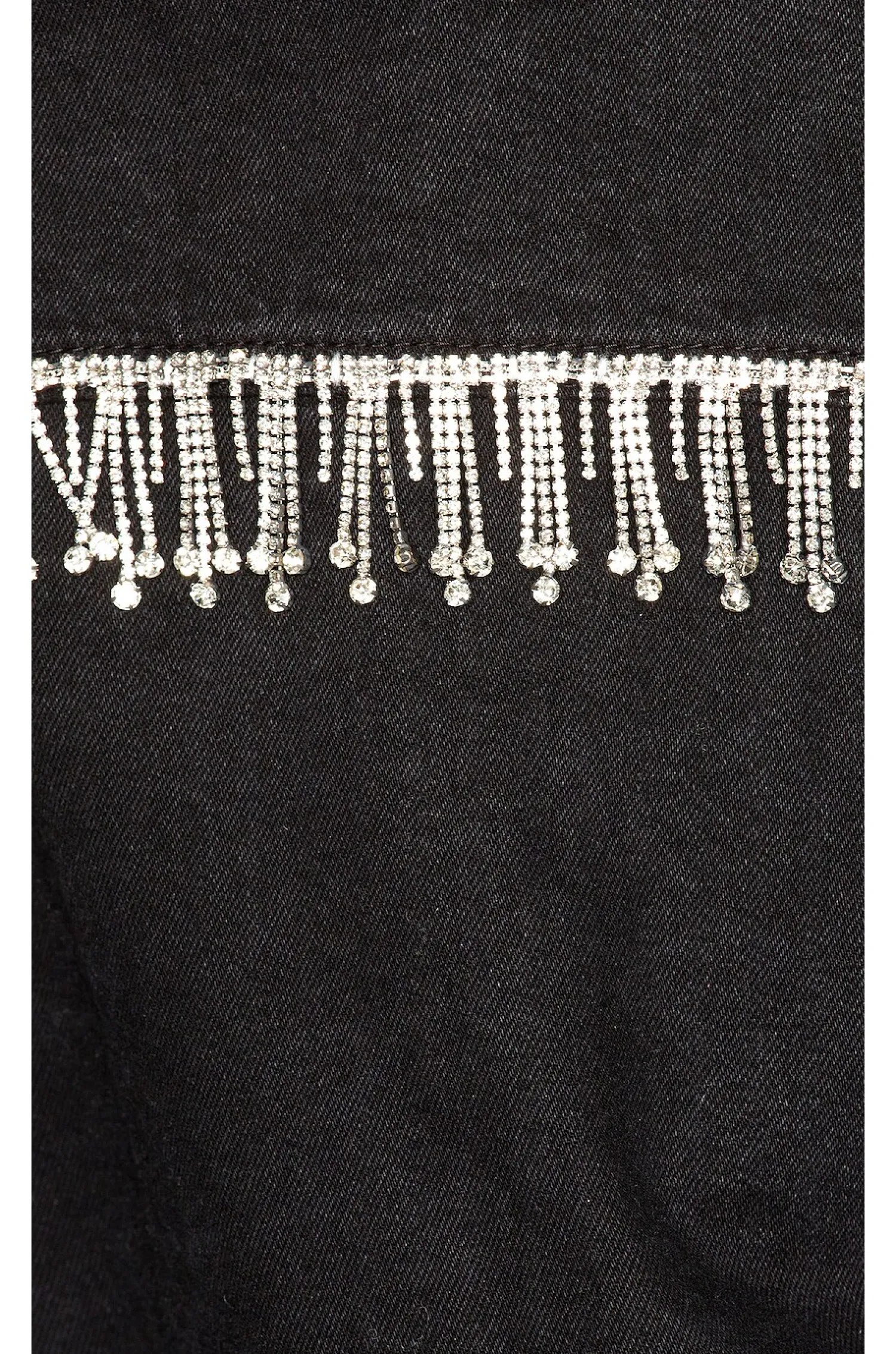Women superdown Jackets & Coats>Raya Rhinestone Fringe Jacket