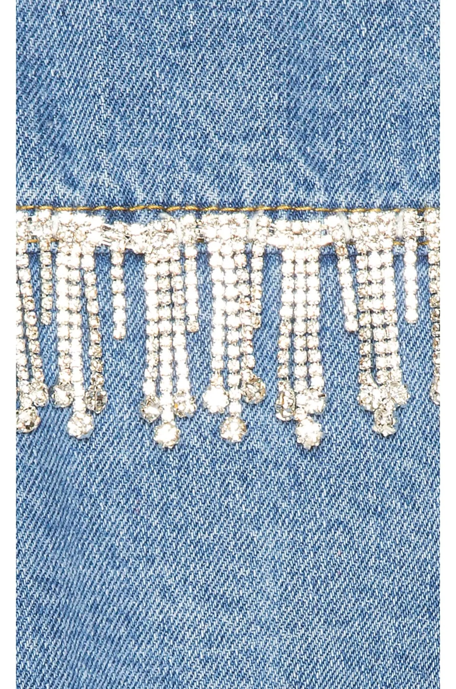 Women superdown Jackets & Coats>Raya Rhinestone Fringe Jacket