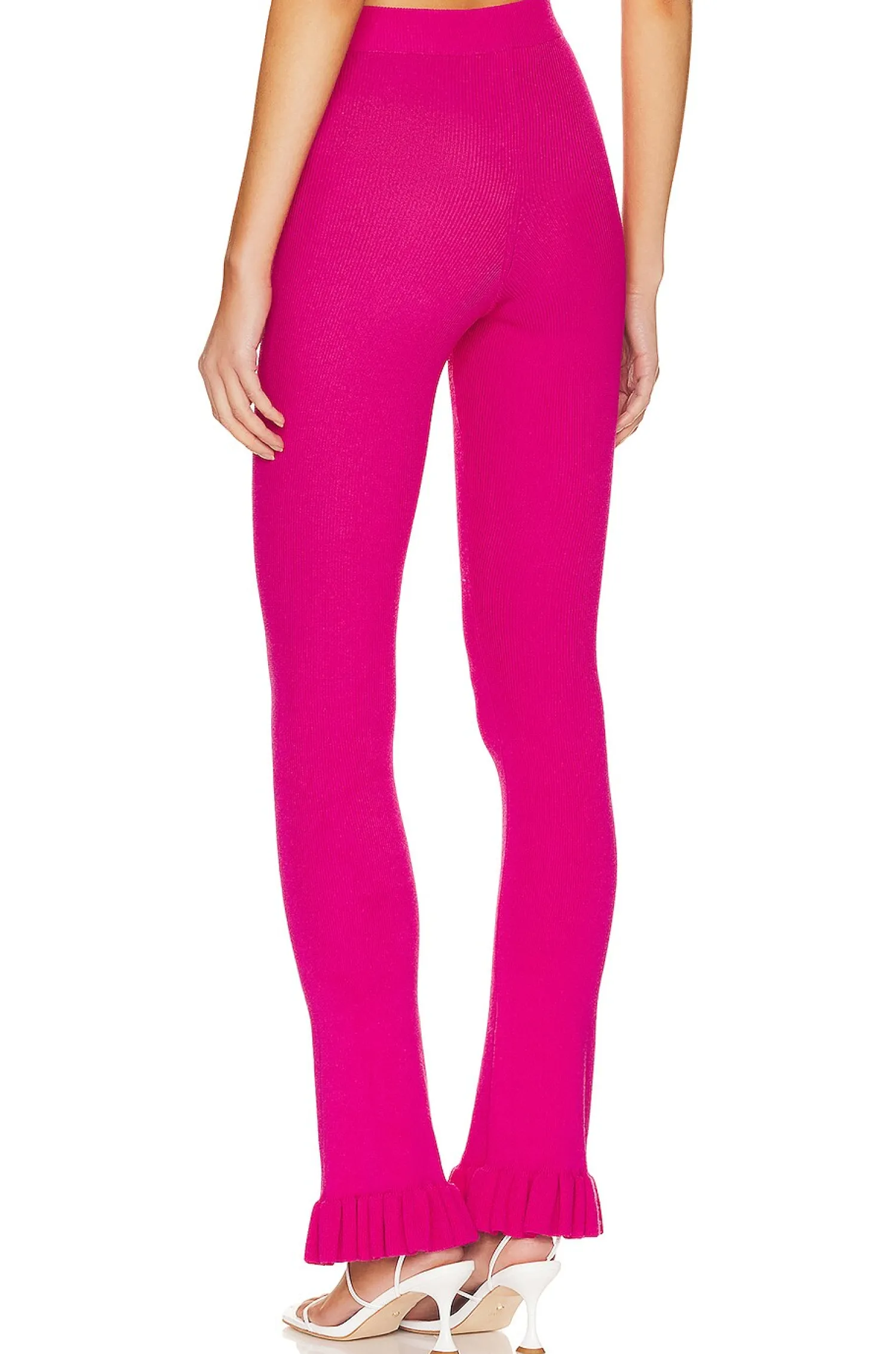 Women Lovers and Friends Pants>Razi Ruffle Knit Pant