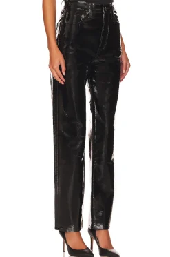 Women AGOLDE Pants>Recycled Leather 90's Pinch Waist