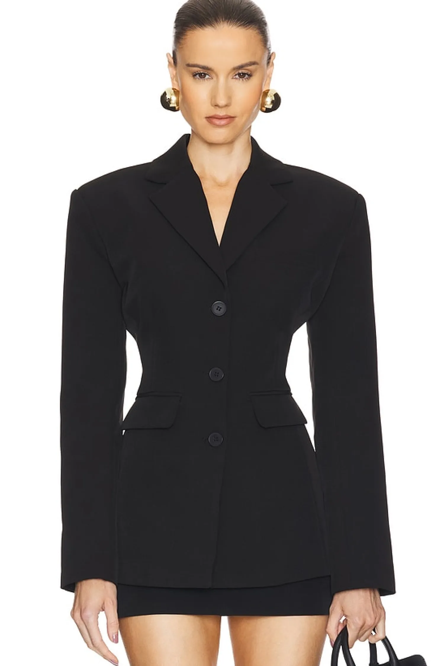 Women Helsa Jackets & Coats>Recycled Twill S Curve Jacket