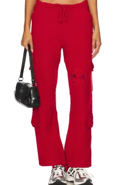 Women Boys Lie Pants|Loungewear>Roses, Roses Thermal Roth Pant