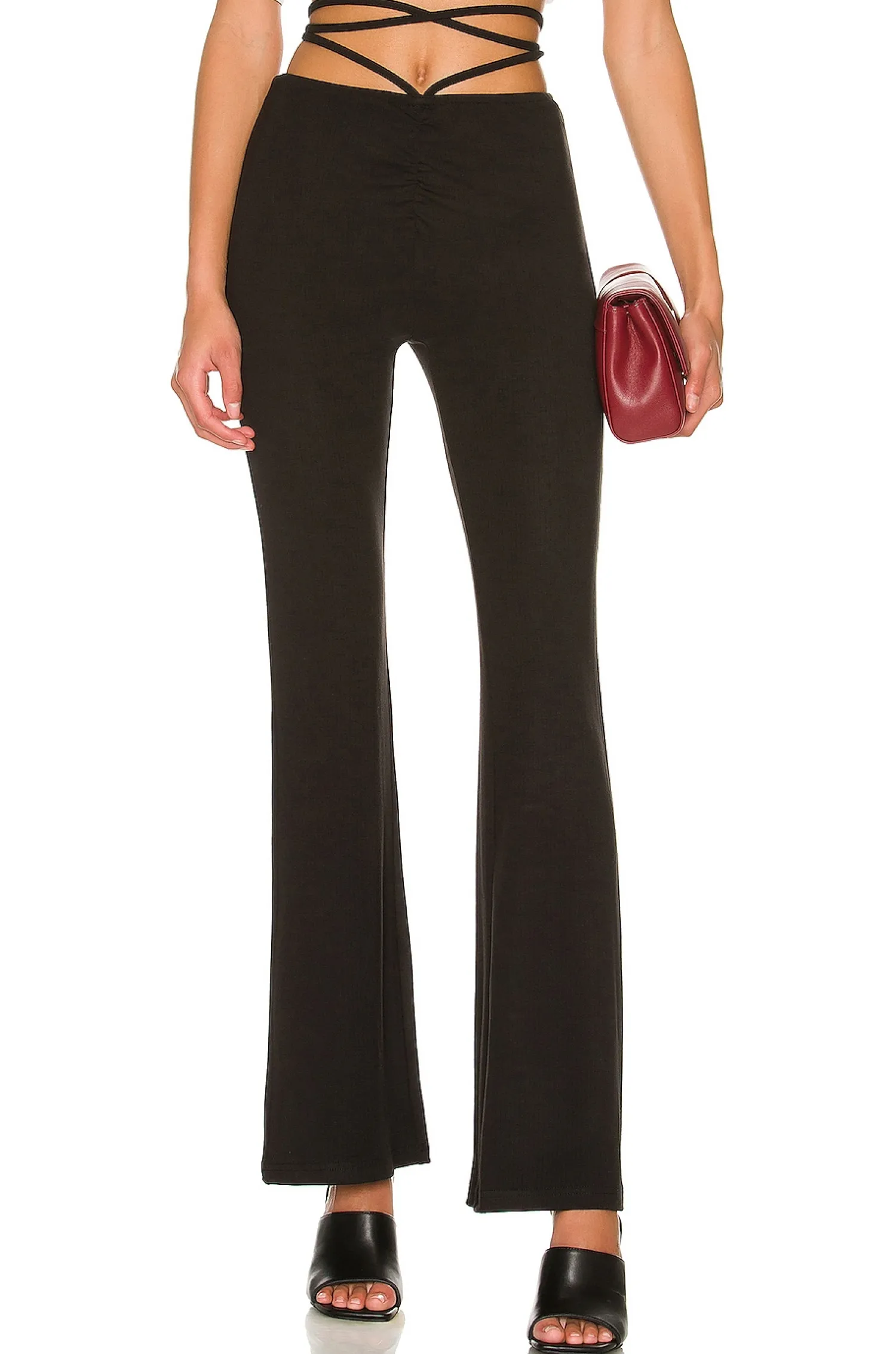 Women superdown Pants>Regan Tie Strap Pant