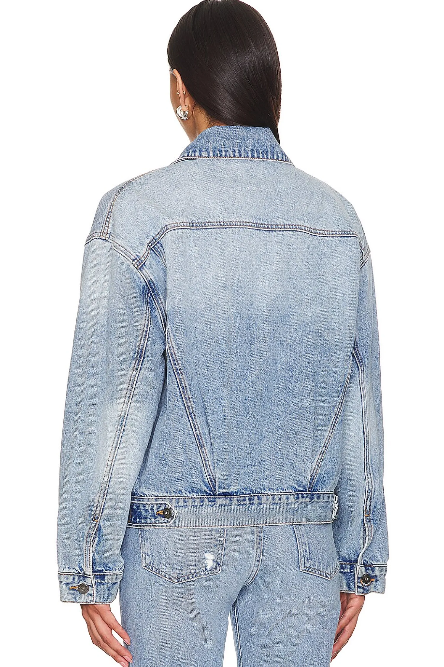 Women Bardot Jackets & Coats>Relaxed Denim Jacket