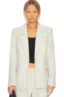 Women WeWoreWhat Matching Sets|Jackets & Coats>Relaxed Wool Blazer