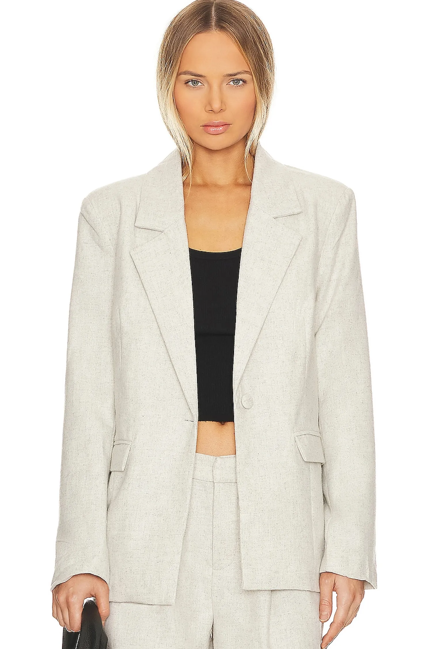 Women WeWoreWhat Matching Sets|Jackets & Coats>Relaxed Wool Blazer