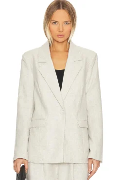Women WeWoreWhat Matching Sets|Jackets & Coats>Relaxed Wool Blazer