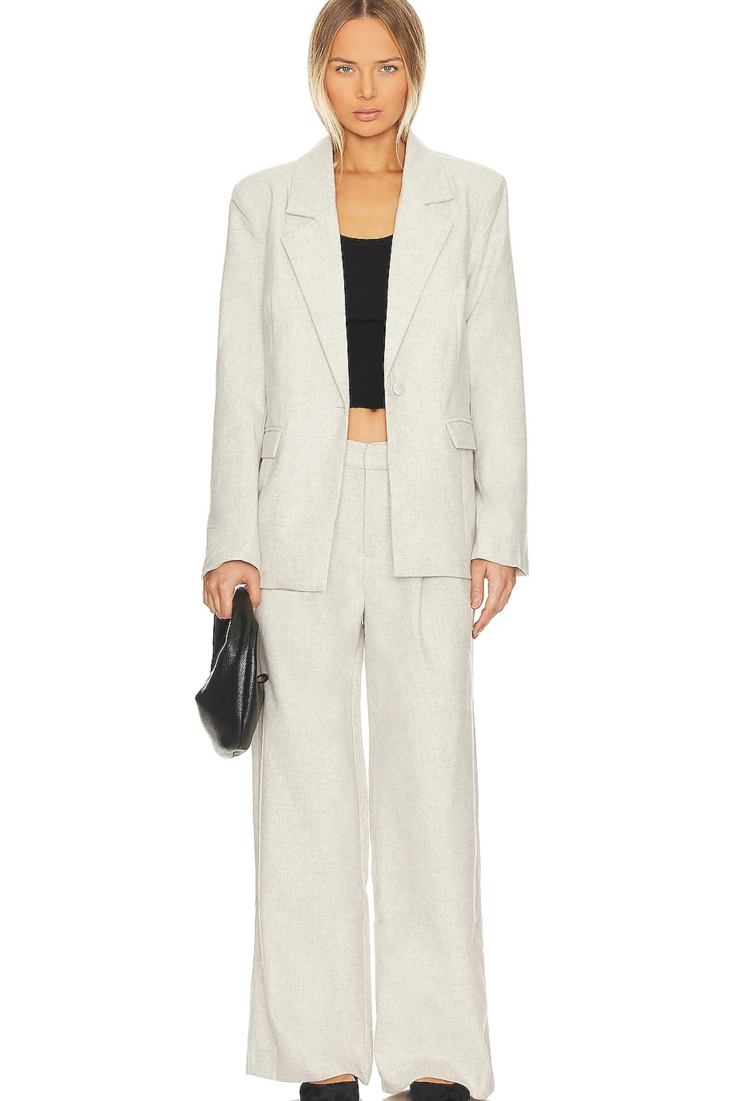 Women WeWoreWhat Matching Sets|Jackets & Coats>Relaxed Wool Blazer