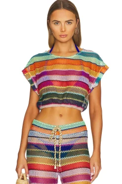 Women PQ Matching Sets>Renee Crop Top