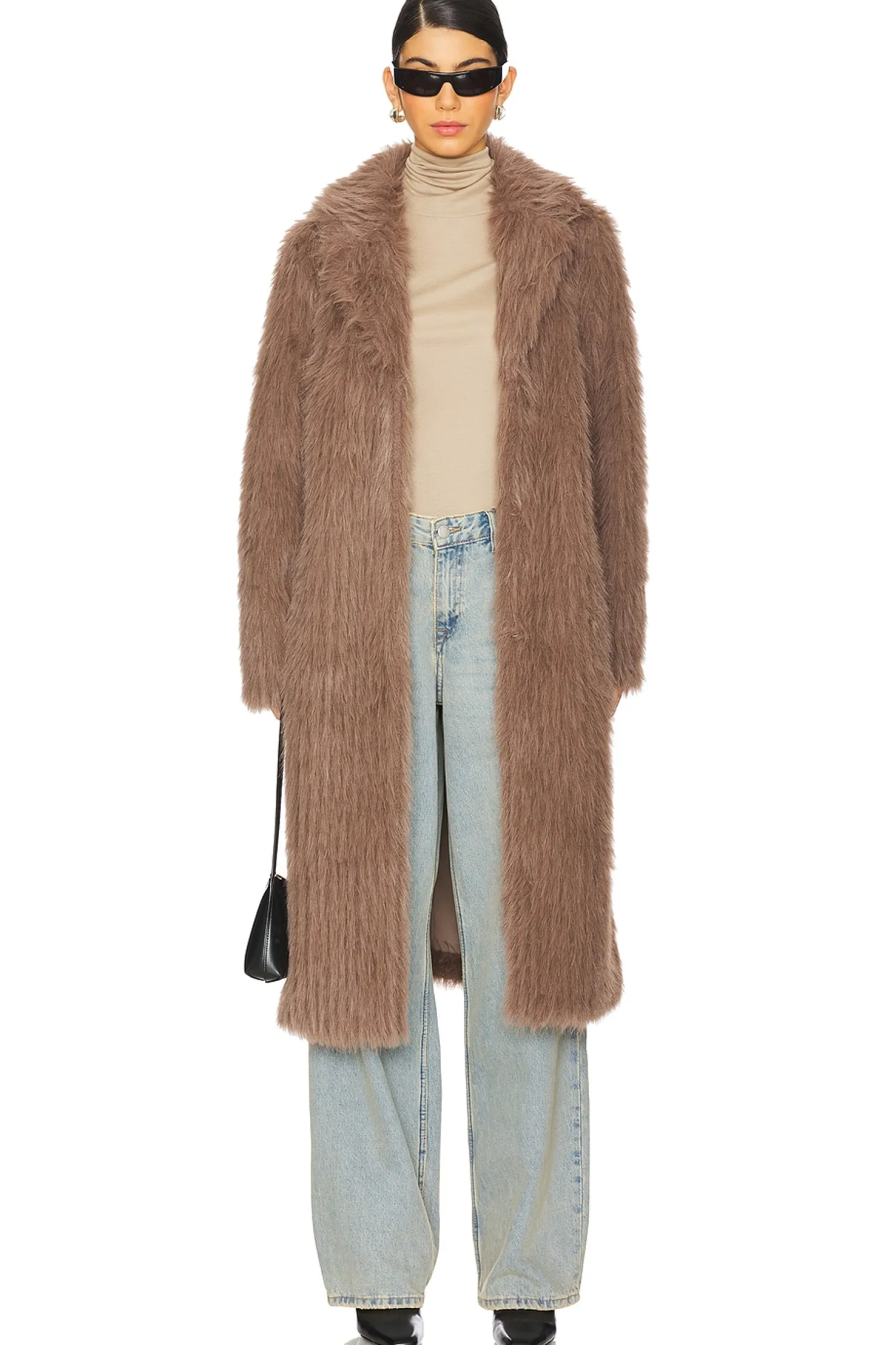 Women Unreal Fur Jackets & Coats>Retro Faux Fur Coat