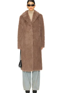 Women Unreal Fur Jackets & Coats>Retro Faux Fur Coat