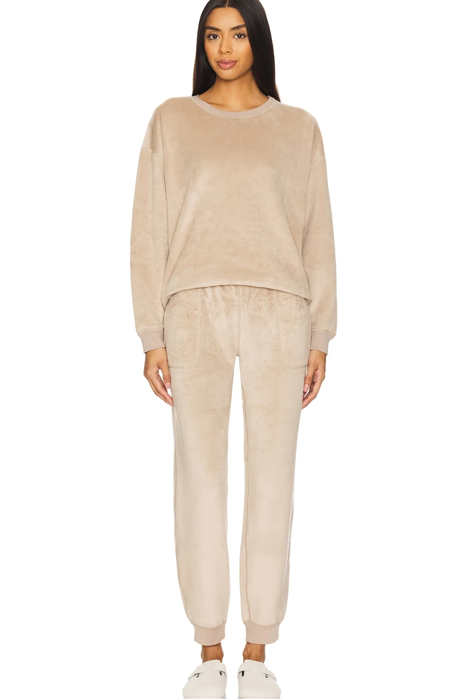 Women eberjey Pants|Loungewear>Reversible Plush Jogger