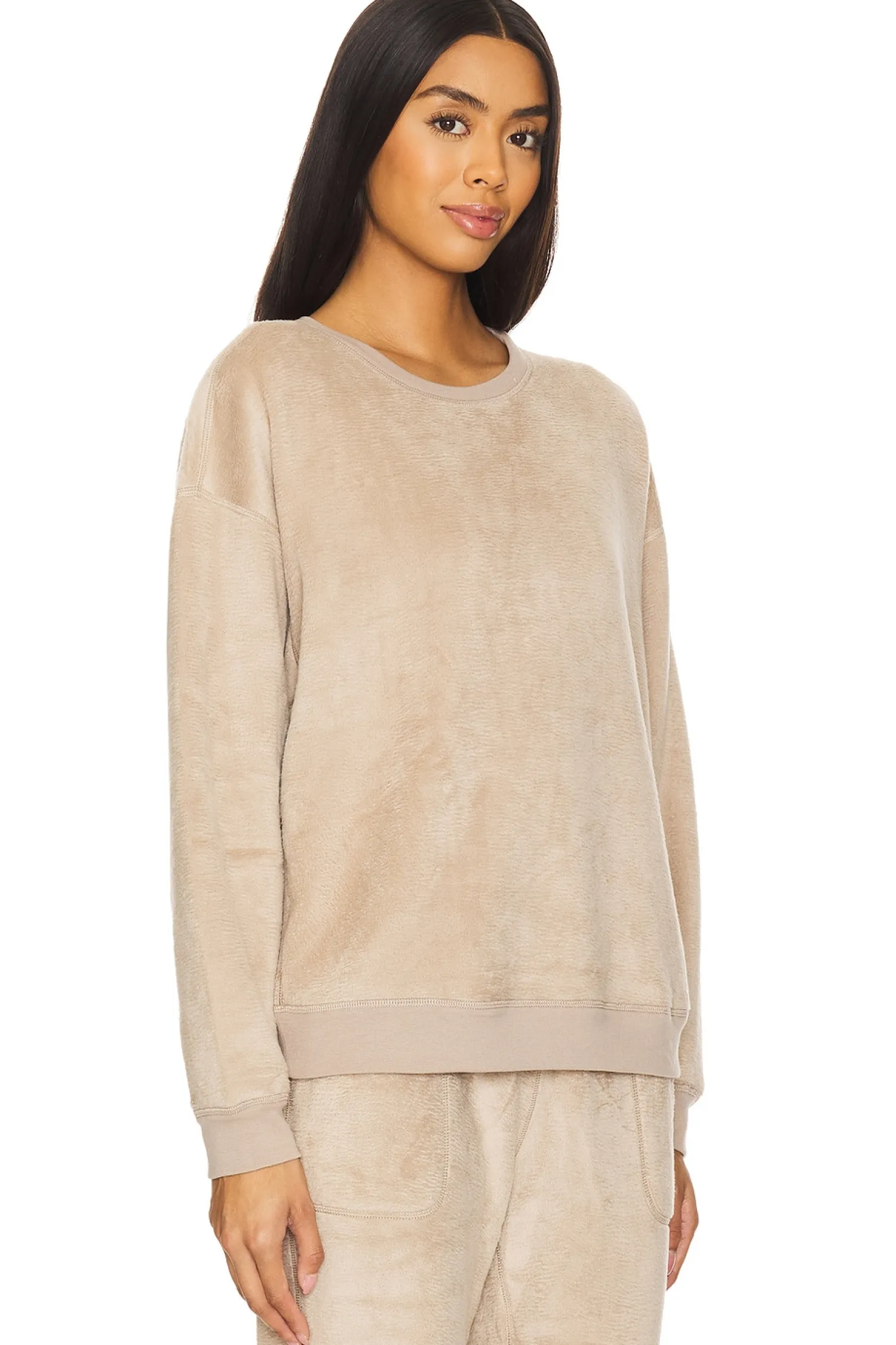 Women eberjey Loungewear>Reversible Plush Sweatshirt