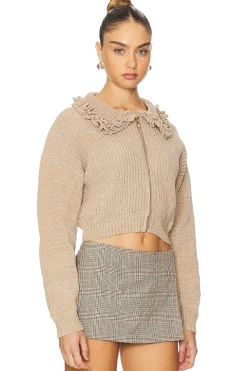 Women For Love & Lemons Jackets & Coats>Rey Knit Jacket