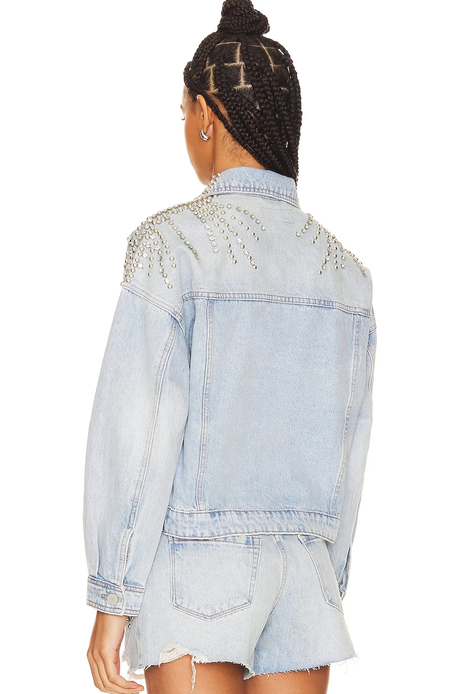 Women BLANKNYC Jackets & Coats>Rhinestone Jacket