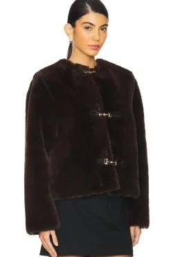 Women Lovers and Friends Jackets & Coats>Rhoda Faux Fur Jacket