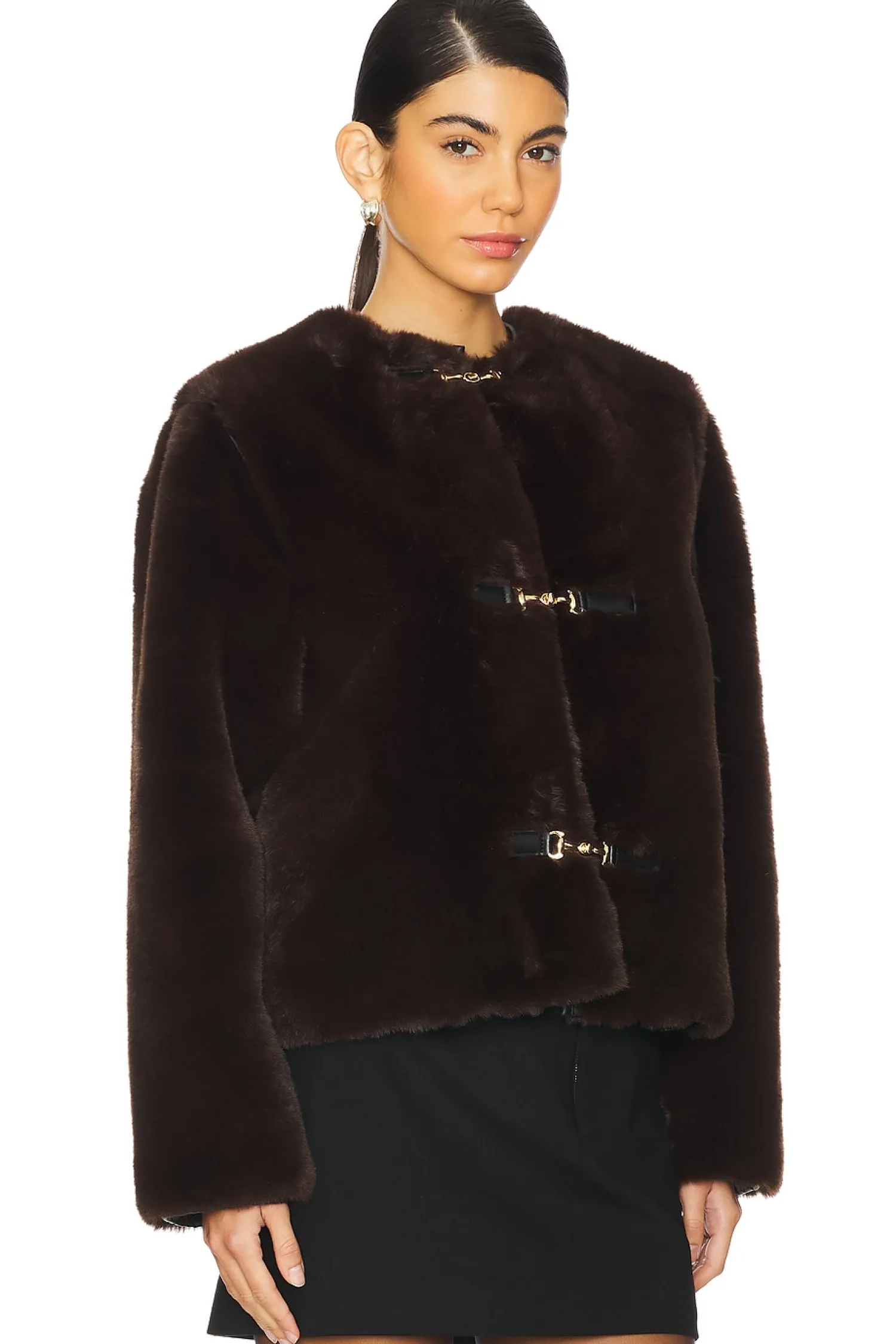 Women Lovers and Friends Jackets & Coats>Rhoda Faux Fur Jacket