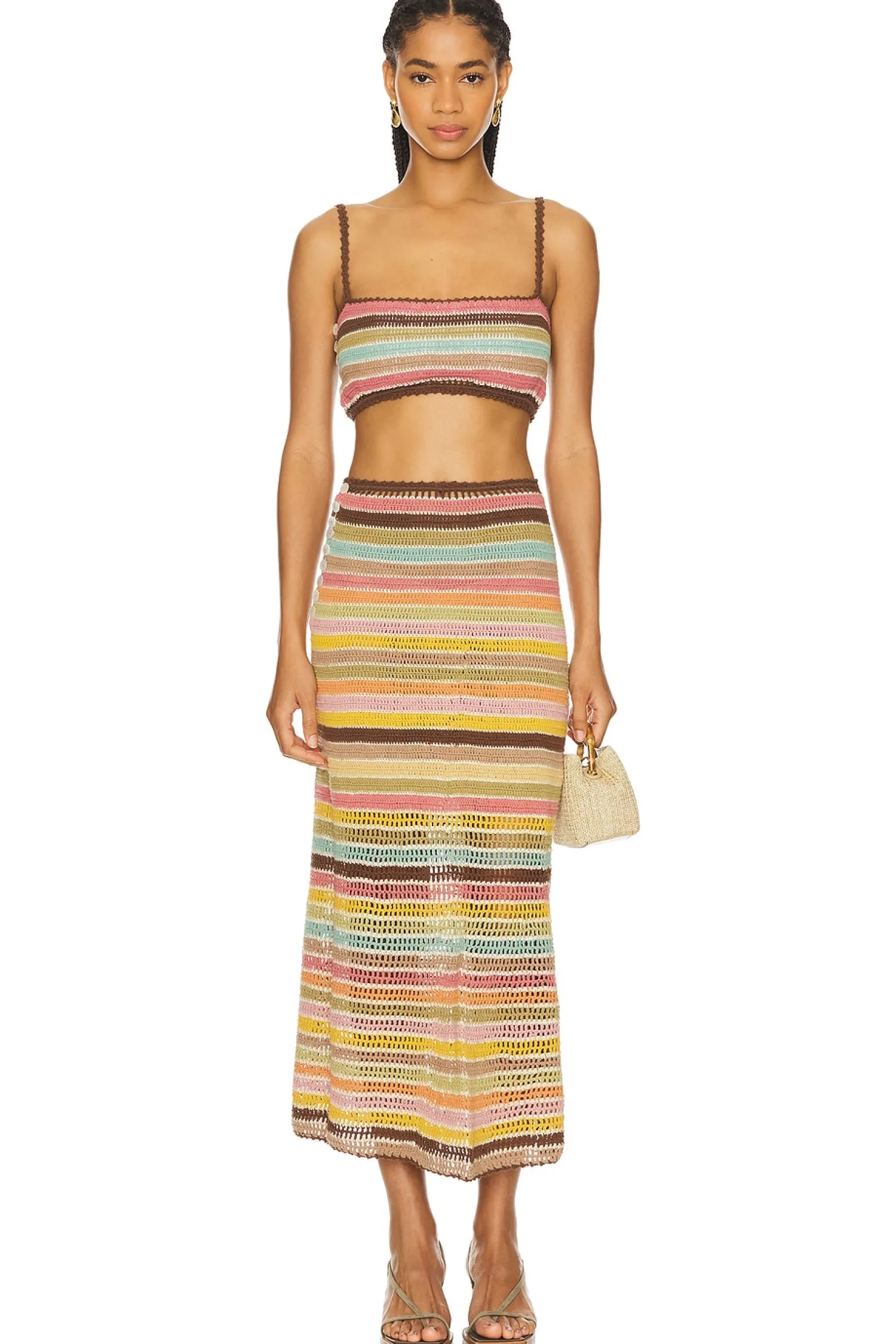 Women SHE MADE ME Matching Sets>Ria Skirt