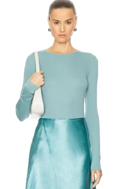 Women Vince Matching Sets>Rib Long Sleeve Crew
