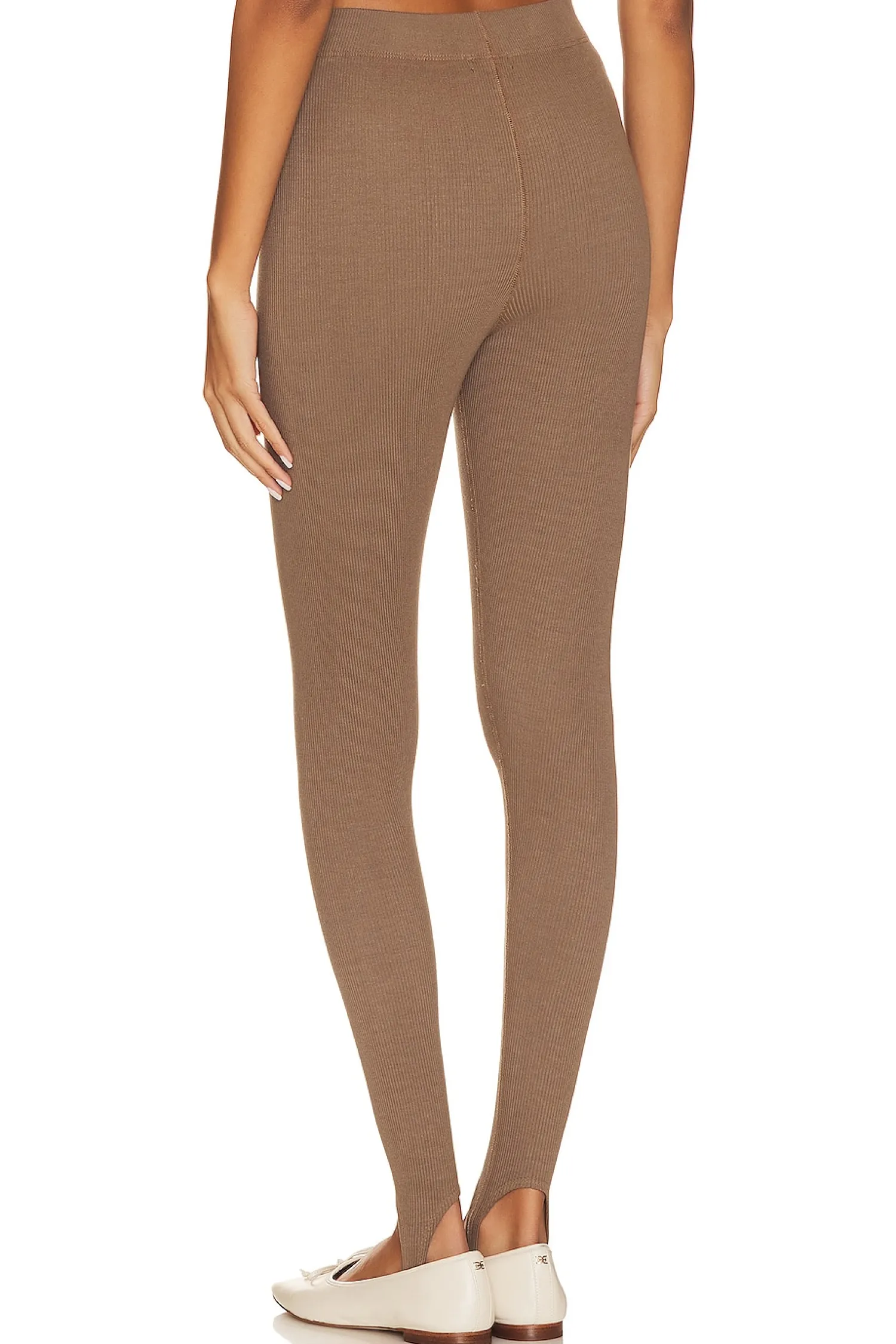 Women DONNI. Pants|Loungewear>Rib Stirrup Legging
