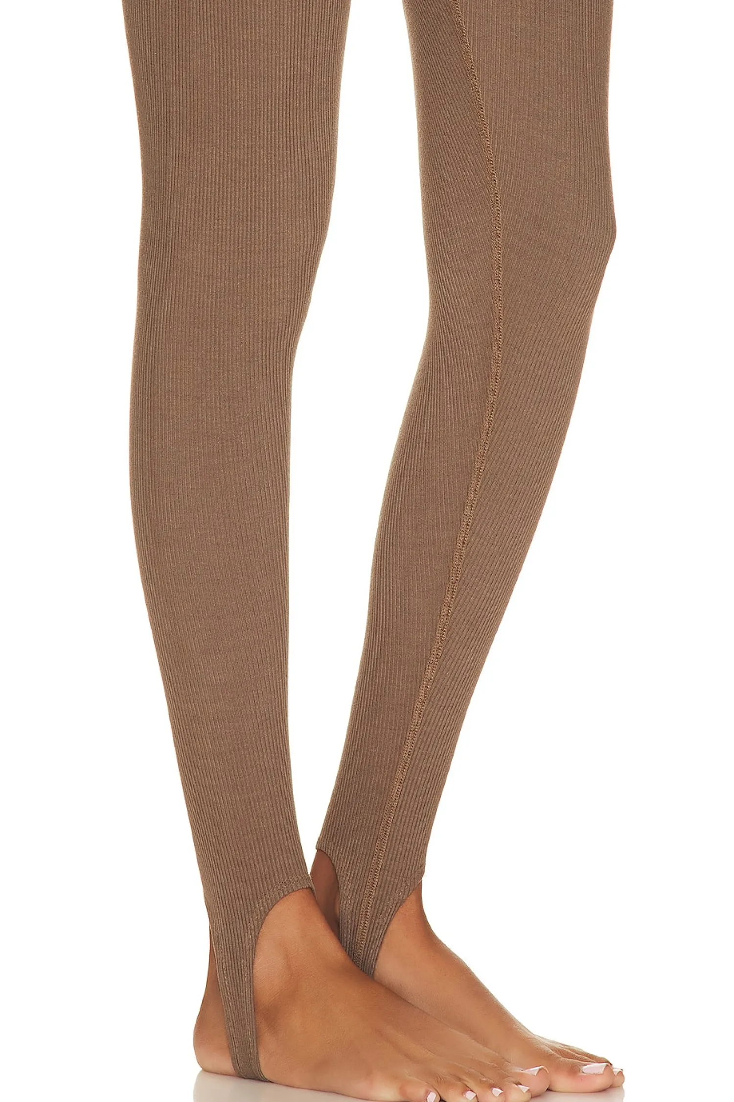 Women DONNI. Pants|Loungewear>Rib Stirrup Legging