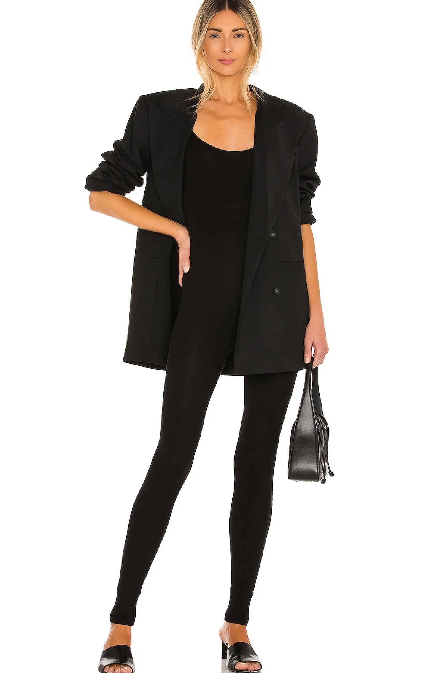 Women Enza Costa Jumpsuits>Rib Strappy Jumpsuit