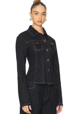 Women LIONESS Jackets & Coats>Rider Denim Jacket