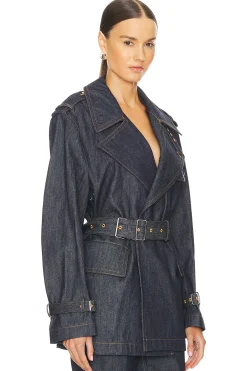 Women Helmut Lang Jackets & Coats>Rider Trench