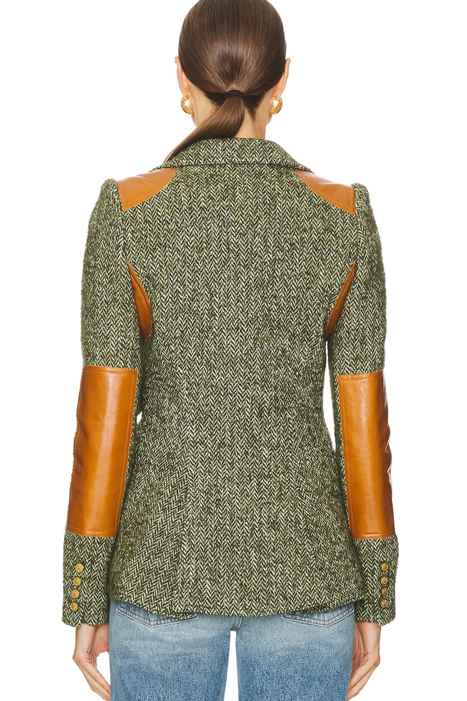 Women Smythe Jackets & Coats>Rifle-patch Equestrian Blazer