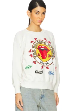 Women Madeworn Loungewear>Rolling Stones 1978 Crewneck