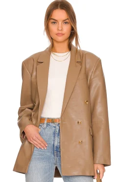 Women PISTOLA Jackets & Coats>Roman Oversized Double Breasted Blazer