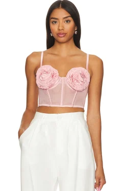 Women fleur du mal Lingerie & Sleepwear>Rose Cup Bustier