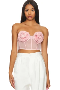Women fleur du mal Lingerie & Sleepwear>Rose Cup Bustier