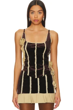 Women Zemeta Matching Sets>Rose Drop Corset