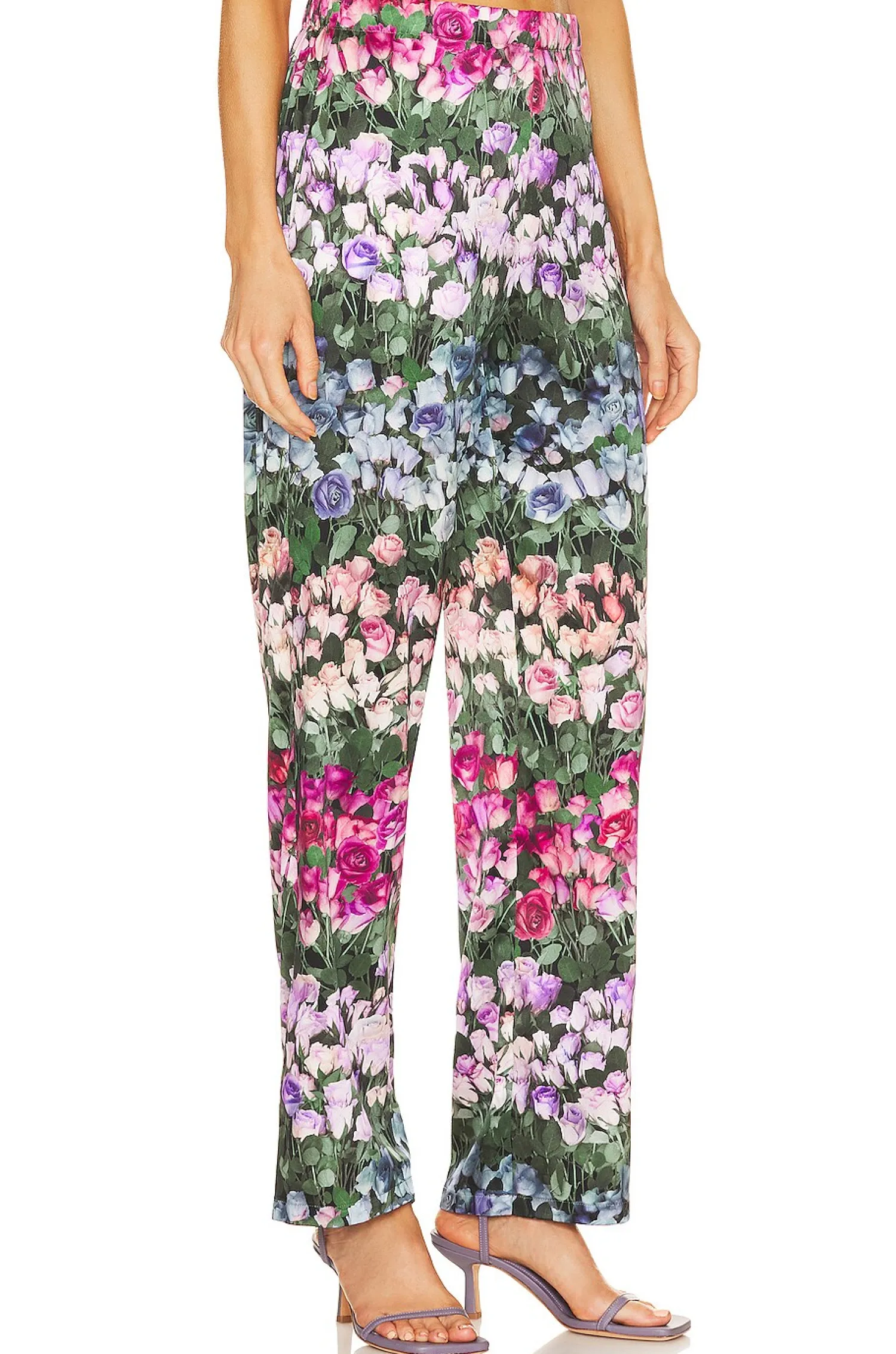 Women fleur du mal Pants>Rose Stripe Pant