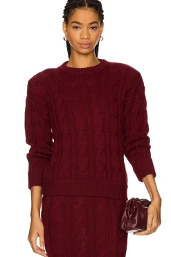 Women Rowen Rose Matching Sets>Round Neck Sweater
