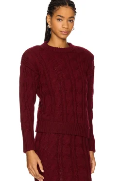 Women Rowen Rose Matching Sets>Round Neck Sweater