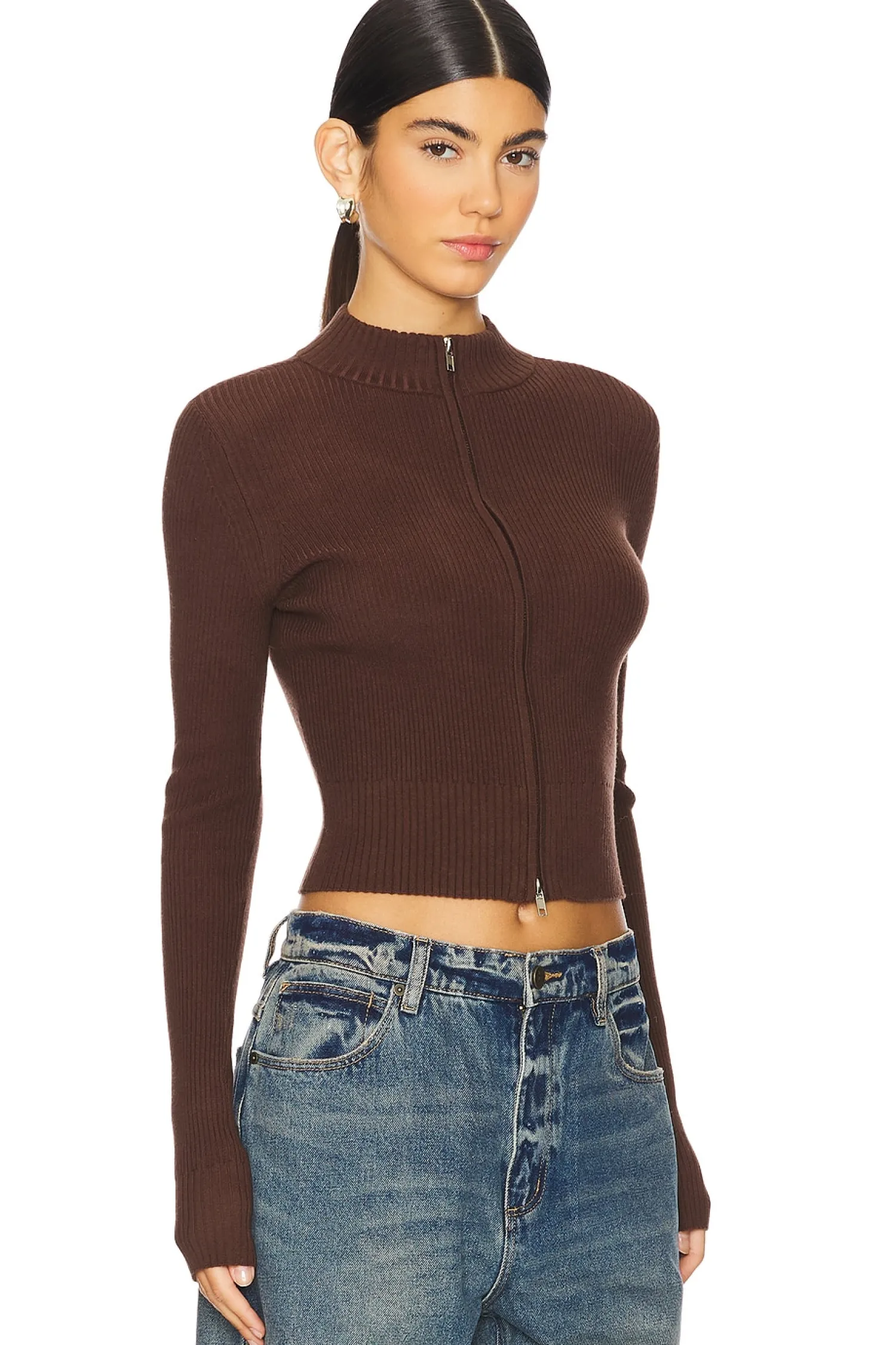 Women Lovers and Friends Jackets & Coats>Roxana Zip Sweater
