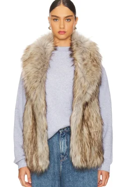 Women Unreal Fur Jackets & Coats>Rubicon Faux Fur Vest